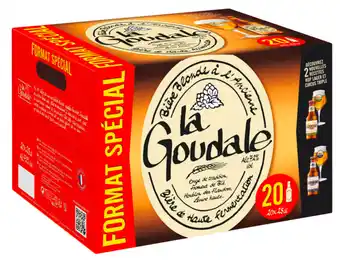 Carrefour LA GOUDALE Bière blonde Format Spécial offre
