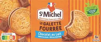 Carrefour ST MICHEL Galettes fourrées offre