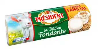 Carrefour PRÉSIDENT La Bûche Fondante Format Familial offre