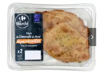 Carrefour Filets de limande du Nord meunière CARREFOUR Le Marché MSC offre