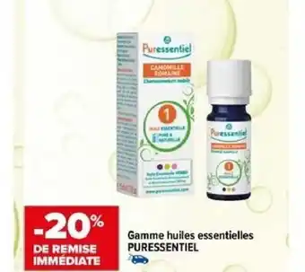 Gamme huiles essentielles PURESSENTIEL
