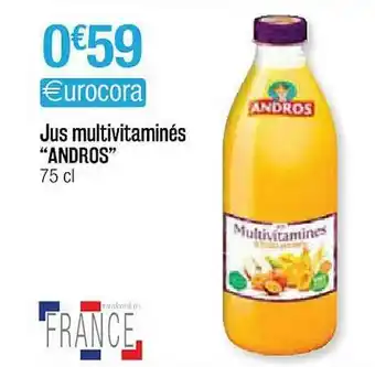 Cora x Carrefour Jus Multivitaminés offre