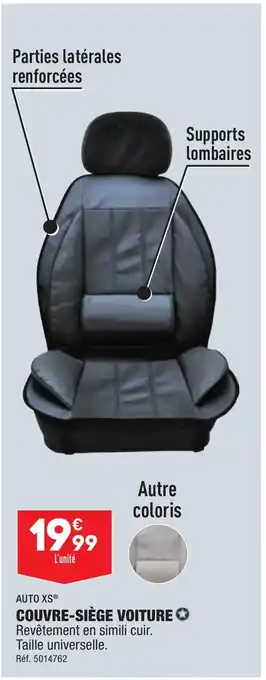 ALDI COUVRE-SIÈGE VOITURE offre