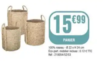 La Foir'Fouille PANIER offre