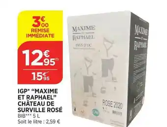 Maximarché Igp offre