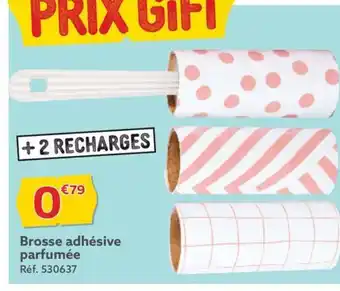 Brosse adhésive parfumée