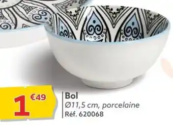 Gifi Bol Ø11,5 cm, porcelaine offre