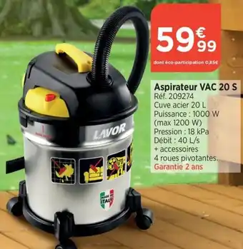 Bi1 Aspirateur VAC 20 S offre