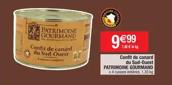 Migros Confit de canard du sud-ouest offre