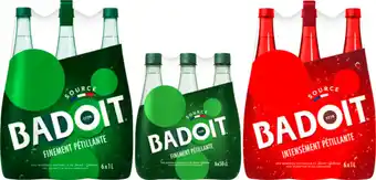 Carrefour Market BADOIT SUR TOUS LES PACKS D'EAU GAZEUSE ET BOUTEILLES AROMATISÉES offre