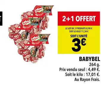 Supeco BABYBEL offre