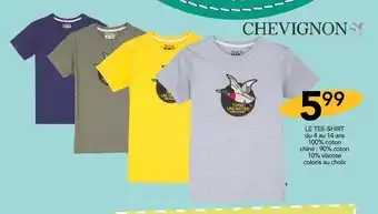 Stokomani CHEVIGNON LE TEE-SHIRT offre