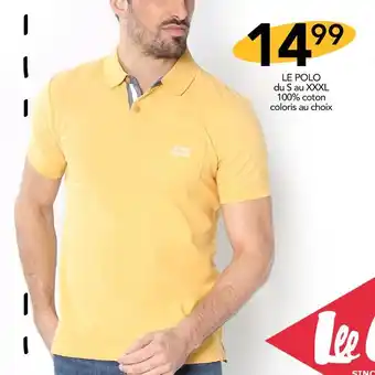 Stokomani Lee Cooper LE POLO offre