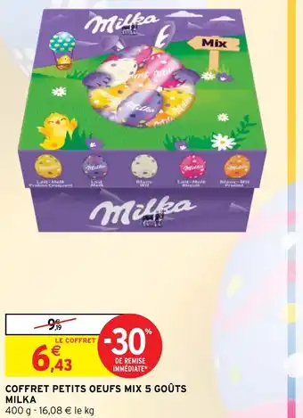 Intermarché Hyper COFFRET PETITS OEUFS MIX 5 GOÛTS offre