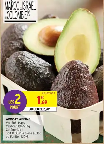 Intermarché Hyper AVOCAT AFFINE offre