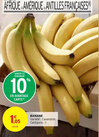 Intermarché Hyper Banane offre