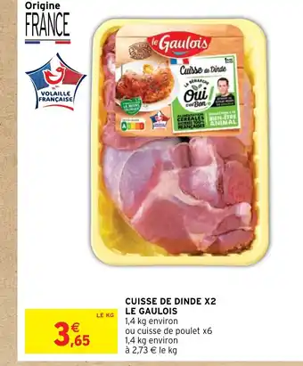 CUISSE DE DINDE X2