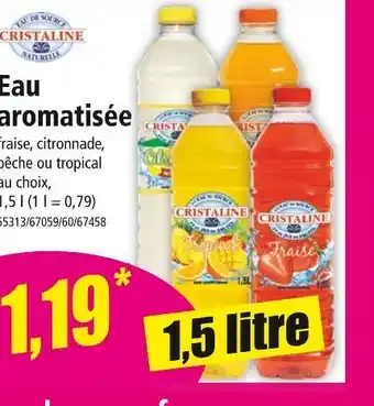 Norma CRISTALINE Eau aromatisée offre