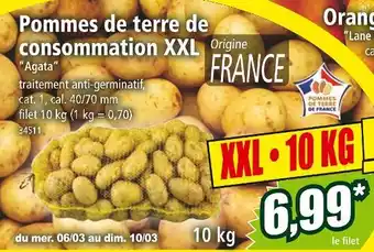 Norma Pommes de terre de consommation XXL offre
