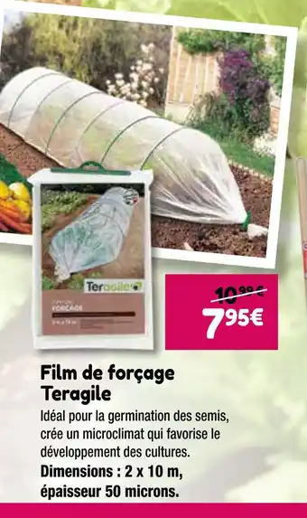 Point Vert Teragile Film de forçage offre