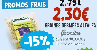 Naturalia Germline GRAINES GERMÉES ALFALFA offre
