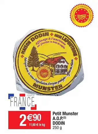 Petit munster A.O.P. dodin