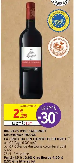 IGP PAYS D'OC CABERNET SAUVIGNON ROUGE