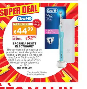 Trafic BROSSE A DENTS ELECTRIQUE offre