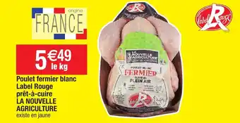 Migros Poulet fermier blanc label rouge prêt-à-cuire la nouvelle agriculture offre