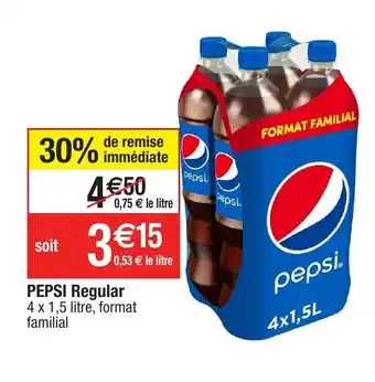 Migros Pepsi regular offre