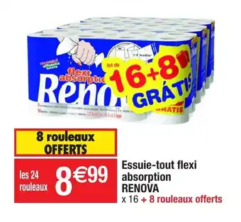 Migros Essuie-tout flexi absorption renova offre