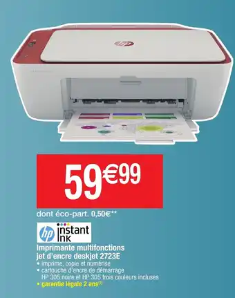 Migros Imprimante multifonctions jet d'encre deskjet 2723E offre