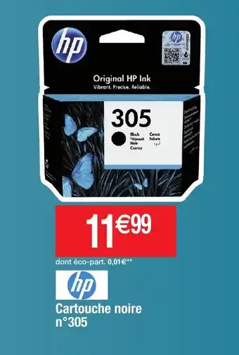 Migros Cartouche noire offre