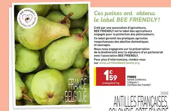 ALDI Poires offre