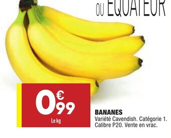 ALDI Bananes offre