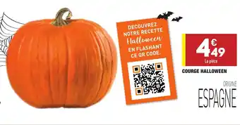 ALDI Courge halloween offre