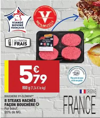 ALDI Steaks hachés façon bouchère offre