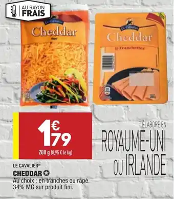 ALDI Cheddar offre