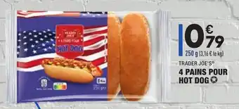 ALDI 4 Pains pour hot dog offre