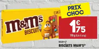 ALDI Biscuits M&M's offre