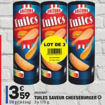 ALDI Tuiles saveur cheeseburger offre