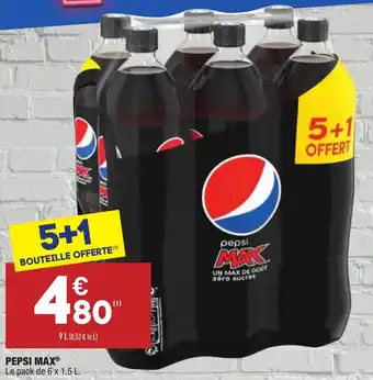 ALDI Pepsi max offre