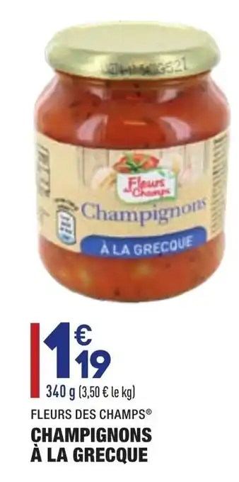ALDI Champignons à la grecque offre