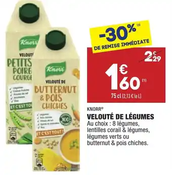 ALDI Velouté de légumes offre