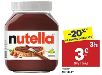 ALDI Nutella offre