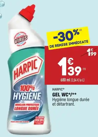 ALDI Gel WC offre