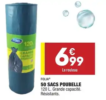 ALDI 50 Sacs poubelle offre