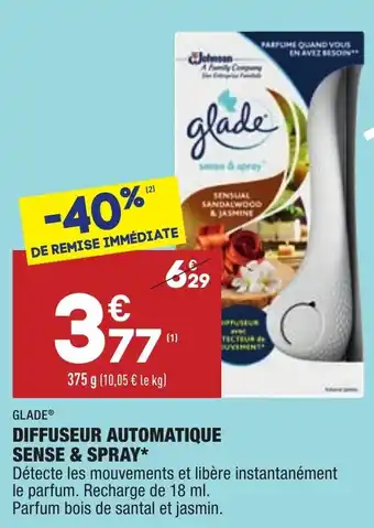 ALDI Diffuseur automatique sense & spray offre