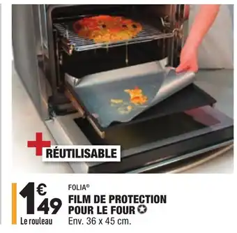 ALDI Film de protection pour le four offre