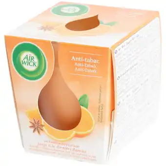 Action Air Wick Bougie parfumée Air Wick Essential Oils Anti-tabac offre